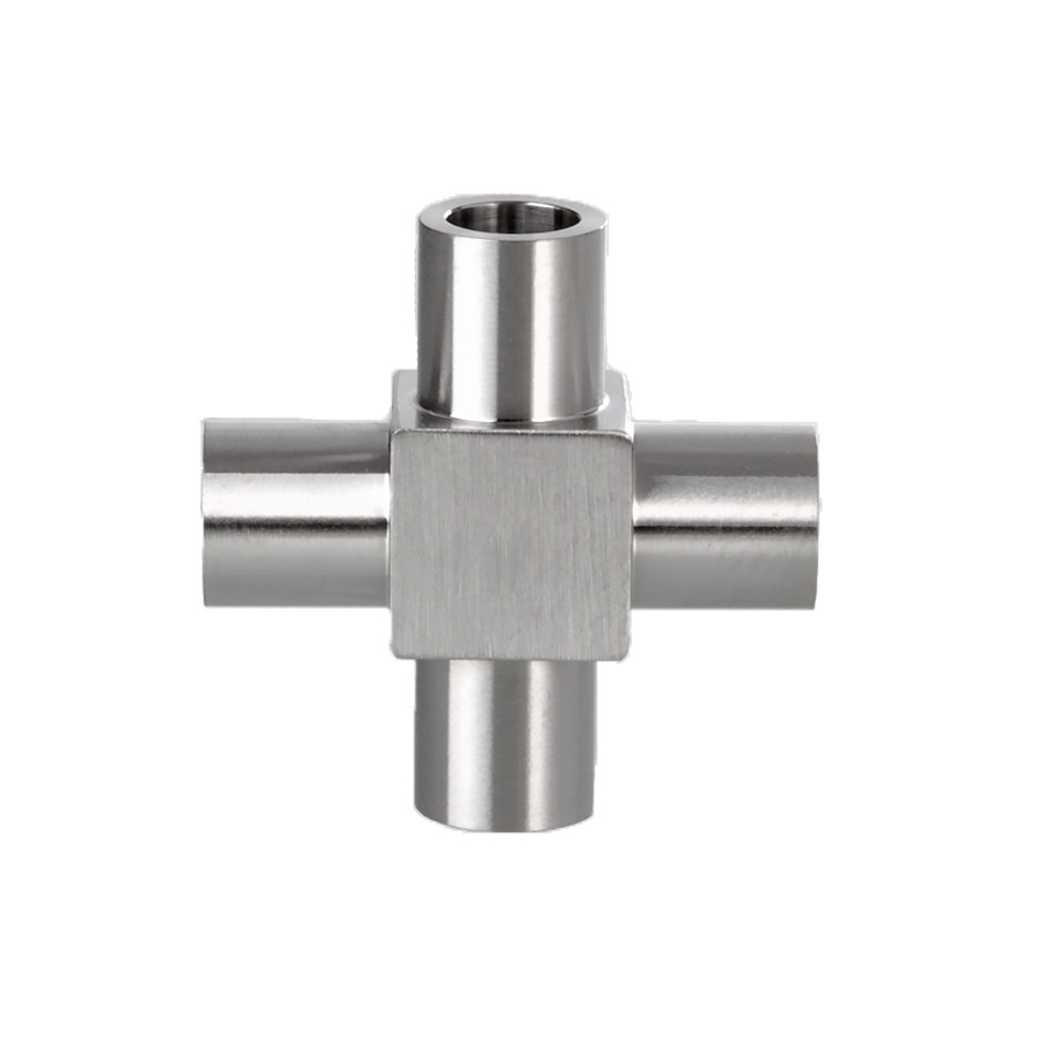 Mini-Kreuz-Schweißstück Edelstahl, 6mm