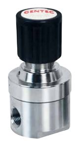 Vordruckregler, Edelstahl, 2 Port, PCTFE-Sitz, 0-3,5 bar Ausgangsdruck, 1/2" NPT female