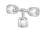 ZCR-T-Stück, Edelstahl, 1/4" ZCR female