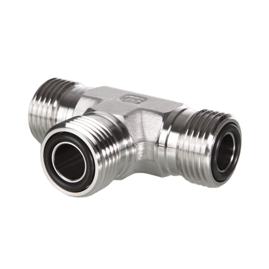 ZCO-T-Stück Edelstahl, 3/4"